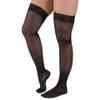 Blue Jay An Elite Healthcare Brand Ladies Sheer Moderate Support - 15-20 mmHg , Medium, Thigh High With Stay-Top , Light Weight Stockings , Firm Support , Medical Benefits view 1