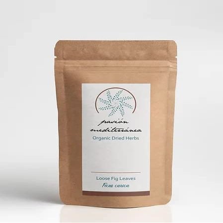 Organic Ficus carica leaves, Dried smashed Fig Leaves for Tea or infusion Package