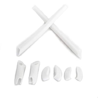 Galaxy Nose Pads & Earsocks Rubber Kits For Oakley Half Jacket XLJ/Half Jacket White
