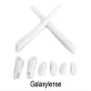 Galaxy Nose Pads & Earsocks Rubber Kits For Oakley Half Jacket XLJ/Half Jacket White view 2