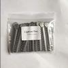 40pcs/Pack 1040 Pcs Dental Orthodontics Elastomeric Ligature Ties Braces Bands Silver Grey view 1