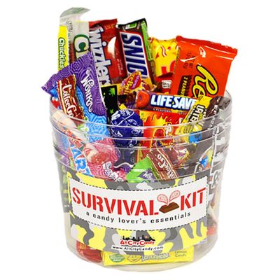All City Candy's Ultimate Survival Kit Gift Bucket