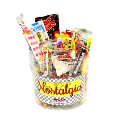 All City Candy Nostalgia Candy Gift Bucket Retro Old Fashioned Candy Assortment Classic Throwback Sweets Variety Pack Fun Gift for All Ages