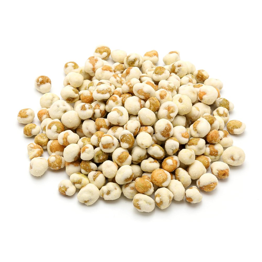 NUTS U.S. - Wasabi Coated Natural Green Peas | 100% Natural | Crunchy & Spicy | No Artificial Color and NON-GMO | Packed in Resealable Bag!!! (3 LBS)
