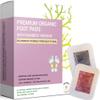 Doppeltree Foot Pads for Better Sleep, Less Stress, & Relief | Upgraded 2-in-1 Cleansing Patches with Organic Bamboo Vinegar | Formulated in San Francisco | 10x Lavender + 10x Rose view 1