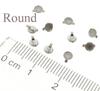 50 Pcs Ortho Lingual Buttons Bondable Double Wings Round 80g Mesh Base and Retangular Cleat Eyelets Dental Orthodontic view 3