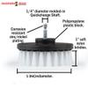 10 Piece Drill Brush Attachments: 5 inch Drill Brushes & Scouring Pads & Suction Cup - Clean Tough Dirt - for Marble/Granite Tile, Grout, Rim, Kitchen Sink,Carpet, Coated Doors, Fiberglass Tubs view 3