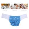 Reusable Adult Diaper, Washable Adult Pocket Nappy Cover Adjustable Reusable Diaper Cloth Breathable Leakfree Adult Cloth Diaper (Dark Blue) view 2