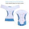 Reusable Adult Diaper, Washable Adult Pocket Nappy Cover Adjustable Reusable Diaper Cloth Breathable Leakfree Adult Cloth Diaper (Dark Blue) view 3