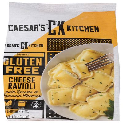 CAESAR'S PASTA Cheese Ravioli, 10 OZ