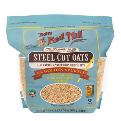 Bob's Red Mill Steel Cut Oats, 54oz (Pack of 1) - Non GMO, Whole Grain, Vegan, Kosher