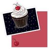 Great Papers! Pop-Up Cupcake Note Card, 4.75" x 4.375", 6 Cards and 6 Matching Envelopes (2018032) view 2