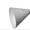 Dot Red - 200 Medium Sugar Cone Paper Jackets - Recyclable - Straight Edge Ice Cream Waffle Cone Jacket (200 Pack) view 2