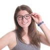 LifeArt Blue Light Blocking Glasses, Anti Eyestrain, Computer Reading Glasses, Gaming Glasses, TV Glasses for Women Men, Anti Glare (Floral, No Magnification) view 4
