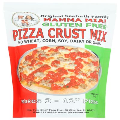 MAMMA MIA Pizza Beer Crust Mix, 18 OZ