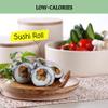 CHOI's 1 Organic Roasted Seaweed, Gim, Sushi Nori/ (50 full sheets)/ Product of Korea/ Gold Grade- Vegan, Keto, Gluten Free, Full of Fiber, Vitamin, Mineral, High protein, Omega 3's view 4