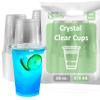 Iced Coffee Go Cups and Lids | Cold Smoothie | Plastic Cups with Lids | 16 oz Cups, 500 Pack | Clear Plastic Disposable Pet Cups | Ideal for Coffee, Parfait, Juice, Soda, Cocktail, Party Cups view 1