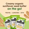 Once Again Organic Sunflower Butter Packets - Individual Sunflower Butter Packets for Snacks, Travel, Lunches - Single Serve Squeeze Packs - Vegan, Non-GMO, Gluten Free - 1.15 Ounce Packs, 10 Count view 4