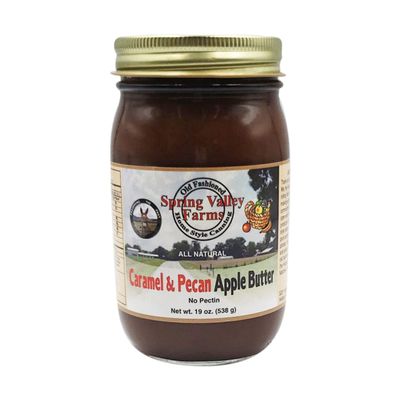 Spring Valley Farms Apple Butter Caramel Pecan, 19 Oz