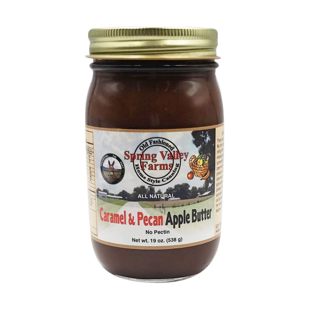 Spring Valley Farms Apple Butter Caramel Pecan, 19 Oz