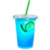 Clear Plastic Disposable Cups with Lids and Smoothie Straws 500 Count - 16 oz (Ounces) Clear PET Cup for Smoothies, Protein Shakes, Bubble Tea, Iced Coffee, Boba, Fresh Juice, Meal Prep, Party Cup view 3