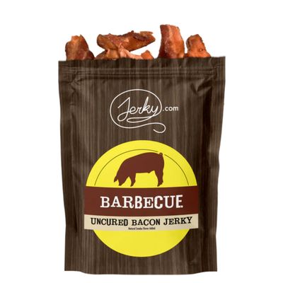 Barbecue Bacon Jerky - Made with REAL Bacon - World Famous, Small Batch Jerky - 1.75 oz. bag