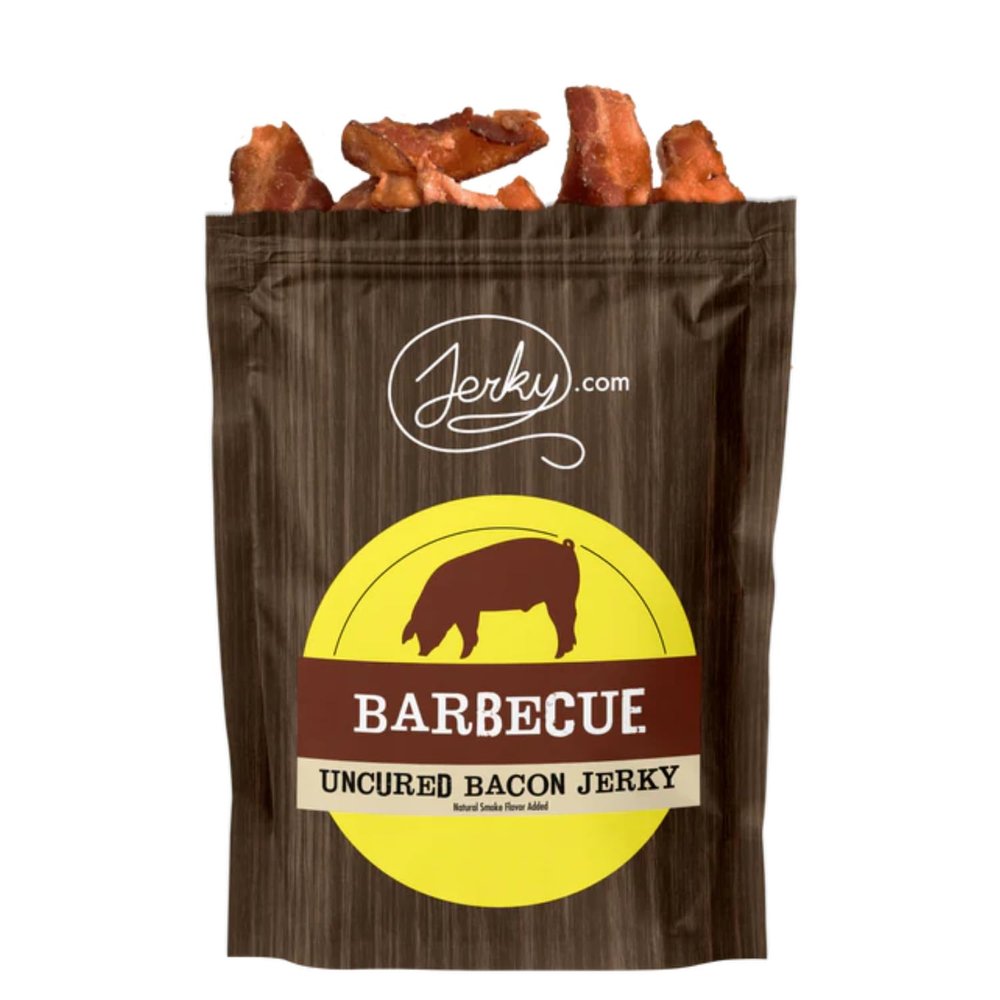 Barbecue Bacon Jerky - Made with REAL Bacon - World Famous, Small Batch Jerky - 1.75 oz. bag