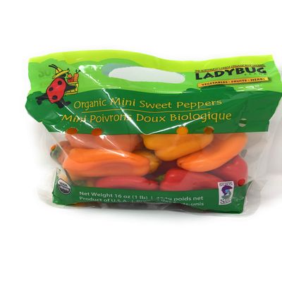 Veg Land, Pepper Sweet Mini Organic, 16 Ounce