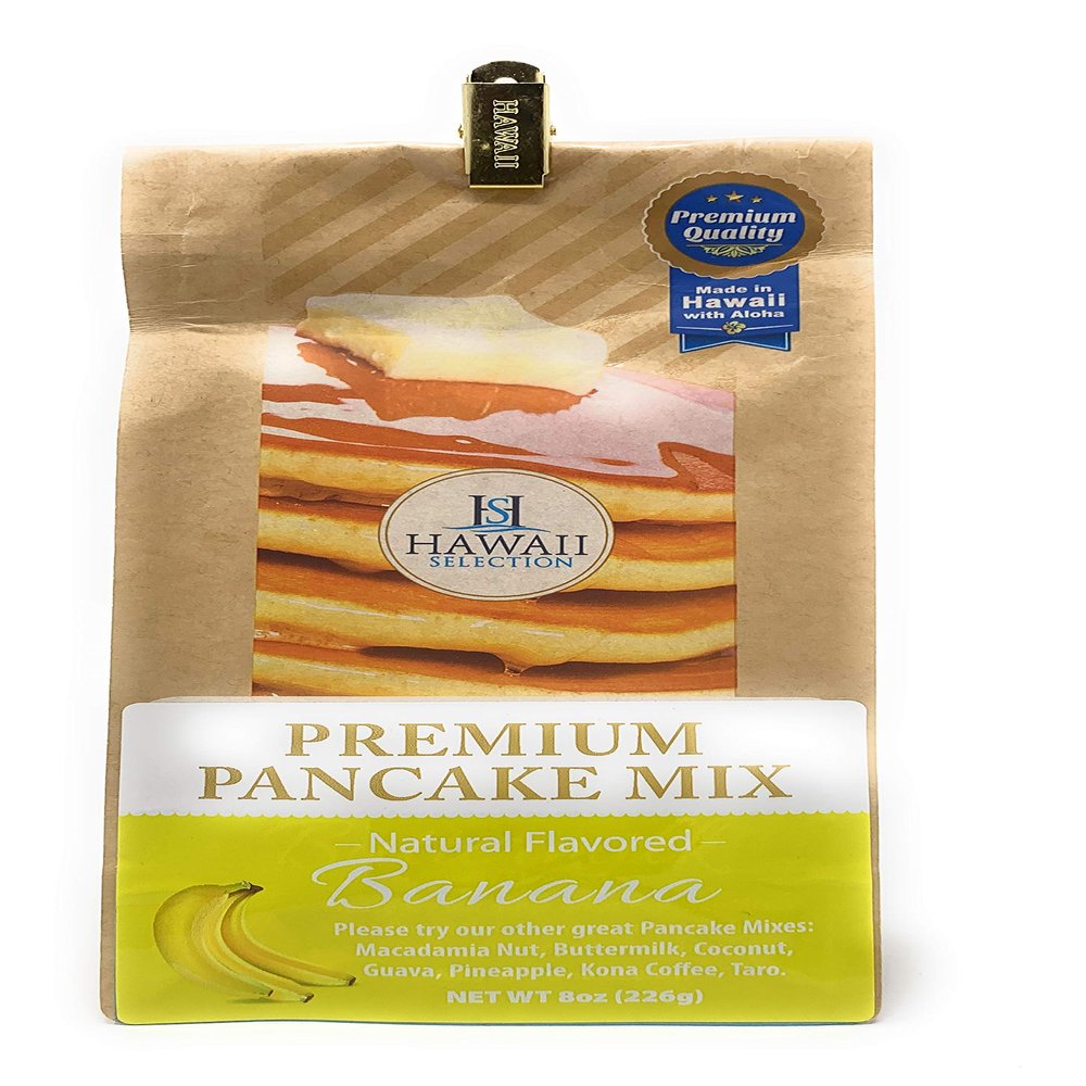 Hawaii Selection, Pancake Mix Premium Banana, 8 Ounce