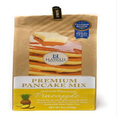 Hawaii Selection, Pancake Mix Premium Pineapple, 8 Ounce