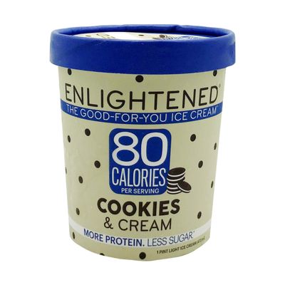 ENLIGHTENED Cookies & Cream Ice Cream, 1 PT