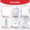 All Health Wound Care Kit & First Aid Supplies, 40 Piece | for Small to Medium Sized Wounds, Professional Use for Car, Home, Camping, Hiking and More view 2