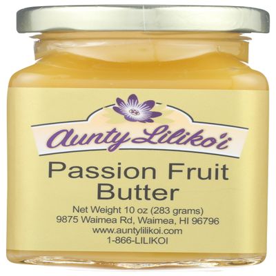 Aunty Lilikoi Passion Fruit Butter, 10 OZ