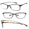 1 Pair Square Colorful Thin Frame Full Lens Reading Glasses Readers (Black, 1.00) view 1