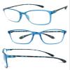 1 Pair Square Colorful Thin Frame Full Lens Reading Glasses Readers (Blue, 1.75) view 1