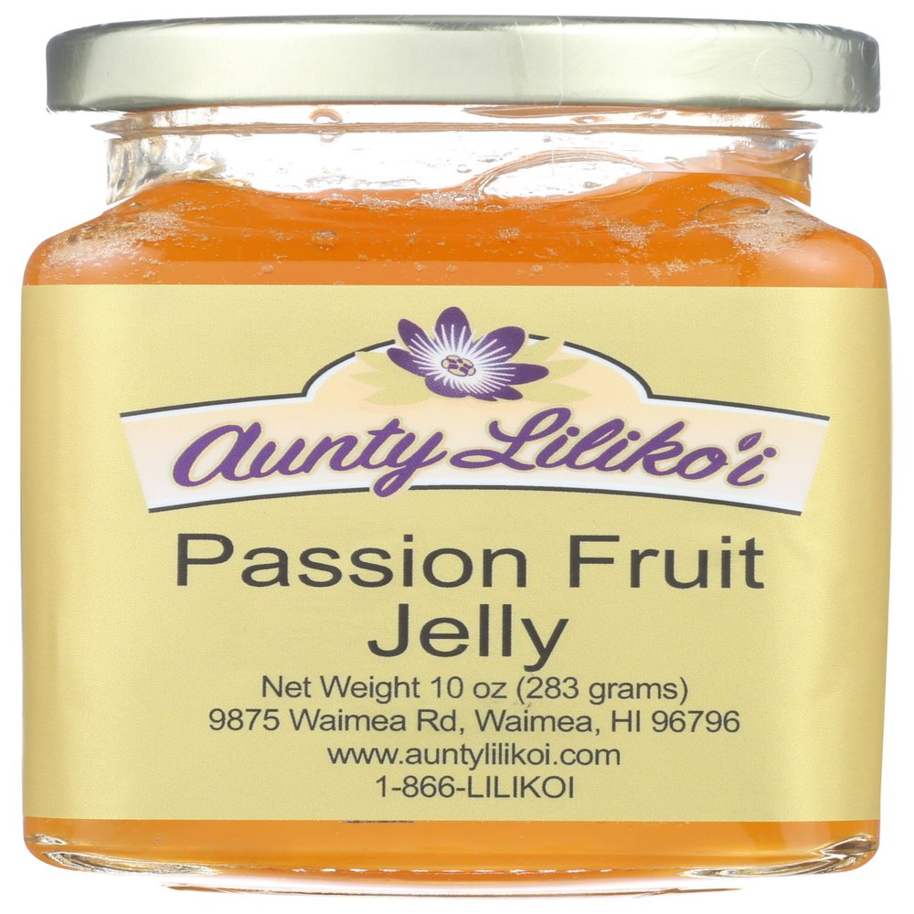 Aunty Lilikoi Passion Fruit Jelly, 10 OZ