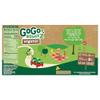 GoGo squeeZ Organic Applesauce and Fruit Puree, Apple Apple, 3.2 oz (Pack of 12), Unsweetened Organic Fruit Snacks for Kids, Gluten Free, Nut Free and Dairy Free, Recloseable Cap, BPA Free Pouches view 2