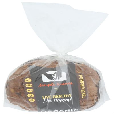 SIMPLE KNEADS Organic Pumpkinickel Bread, 21 OZ