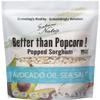 Nature Nates Popped Sorghum, Avocado Oil Sea Salt - Organic Sorghum, Keto & Gluten Free, Whole 30, Healthy Snacks, Better Than Popcorn, Made in USA - 5 Ounce view 1