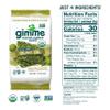 Gimme Seaweed Organic Premium Roasted Seaweed Snacks, Extra Virgin Olive Oil, 6 Count, Keto, Vegan, Gluten-Free, Great Source of Omega3s and Iodine, Healthy On-The-Go Snack for Kids and Adults view 2