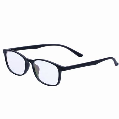 Lightweight TR90 Photochromic Gray Reading Glasses +5.25 Mens Womens Black Frame Readers Spectacles