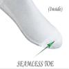 Yomandamor Men's 5 Pairs Low Cut Diabetic Socks with Cushion Sole and Seamless Toe view 4