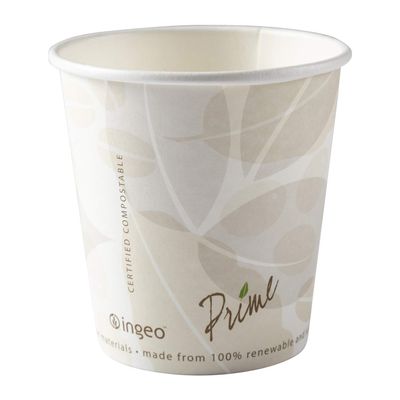 CiboWares 10 Ounce Disposable Paper Hot Cups with PLA Lining, Case of 1000