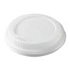 CiboWares Disposable Hot Cup Lids for 10 Ounce to 20 Ounce Cups, Made from Corn Based Plastic, Case of 1000 view 1
