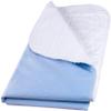 100% Cotton Big Size Washable Bed Pad/XXL Incontinence Underpad - 36 X 72 - Jumbo Mattress Protector - Blue view 1