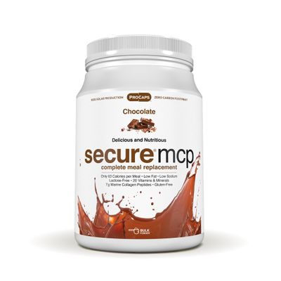 ANDREW LESSMAN Secure MCP Complete Meal Replacement - Chocolate 60 Servings - Only 63 Calories, Low-Fat, 7 Grams Marine Collagen Peptides, Promotes Radiant Smooth Soft Skin, Comfortable Joints