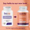 BESTVITE L-Ornithine 500mg (240 Vegetarian Capsules) - No Stearates - No Fillers - Vegan - Non GMO - Gluten Free view 3