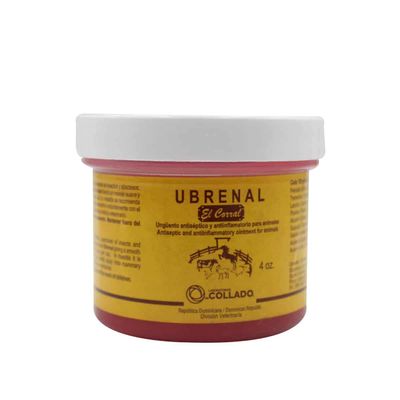 3 units of Ubrenal 4 oz (pack of 3 units)
