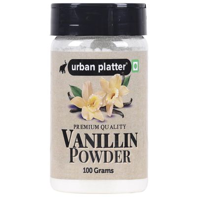 Urban Platter Vanillin Powder, 100g/3.5oz [Finely Ground, Rich Aroma, Sweet Flavour]