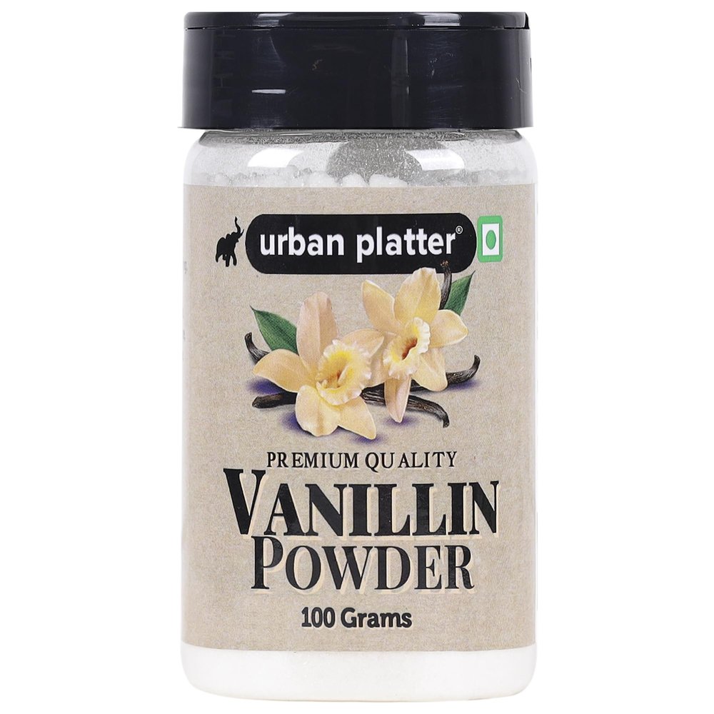Urban Platter Vanillin Powder, 100g/3.5oz [Finely Ground, Rich Aroma, Sweet Flavour]
